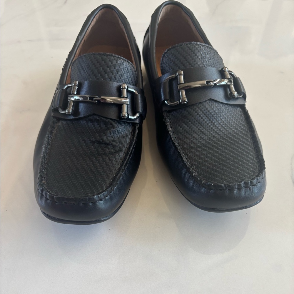 Alfani Men's Black Slip-On Loafers - Picture 3 of 8
